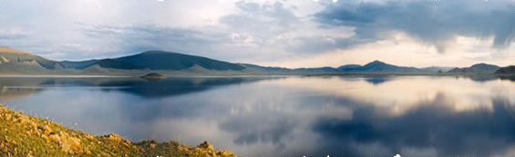 Icy Lake in Mongolia