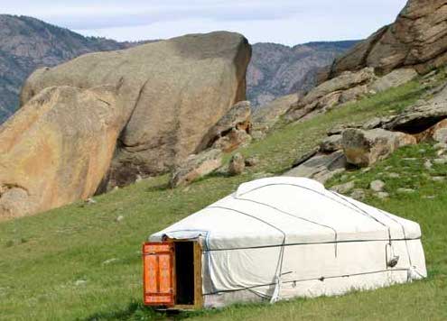 Yurt in Terlj National Park