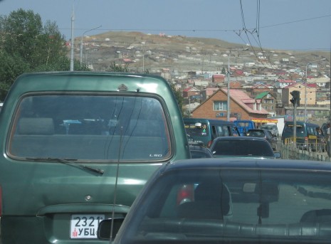 Ulaan Baatar Traffic Jam