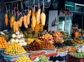Colorful Market Stall
