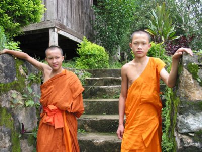 Young Buddist Monks