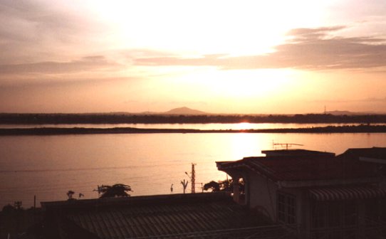 View of Mekong River from Savannakhet